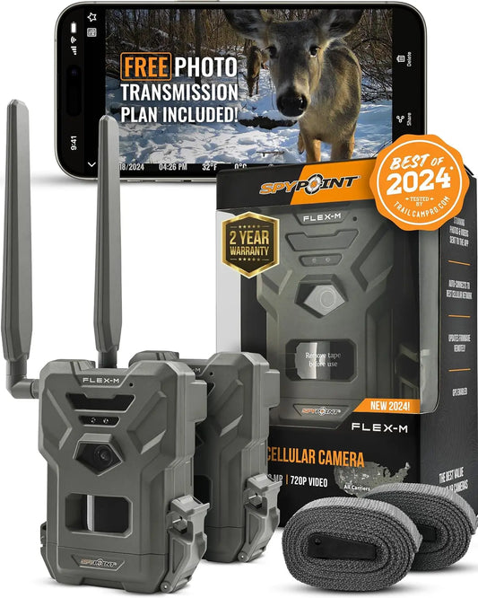 Flex-M Twin Pack Cellular Trail Cameras